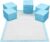 Puppy Pads, Heavy Duty Super Absorbent Puppy Training Pads, Fast Drying Toilet Pee Pad, Anti-Slip, Leak-Proof Dog Training Pads (60 x 45 cm) (Pack of 30)