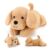 QIMANGAL Plush Brown Dog Cuddle Toy