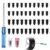 QLK 40PCS Tire Repair Kit with Screwdriver, Rubber Plugs