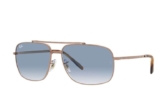 RAY-BAN Womens Blue & Rose Gold Sunglasses 62mm W/Code