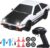 RC Drift Car 1:24 Scale High Speed 4WD Mini Remote Control Car Vehicle with LED Lights Two Batteries and Drifting Tires, 25KM/H RC Sport Racing Toy Cars, Toy Gifts for Kids Boys Age 6 7 8 9 10
