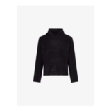 REPRESENT Textured Borg Relaxed-Fit Knitted Hoodie