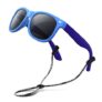 RIVBOS Kids Sunglasses Polarized Rubber UV Protection with Glasses