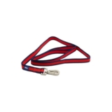 RNLI Stripe Dog Lead, Navy/Red