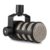 RØDE PodMic Broadcast-quality Dynamic Microphone with Integrated Swing Mount, Black, XLR