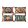 RYBornament Moroccan Cushion Covers 30×50 Yellow Geometric Tapestry