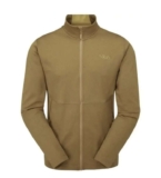 Rab Mens Geon Fleece Jacket with Zipped Pockets, Footprint Yellow – Sizes S to XXL (Army Green/ Black/ Ink Blue – limited sizes) – with code