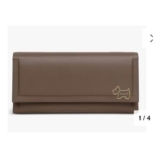 Radley Heritage Lane Large Leather Purse, Coffee