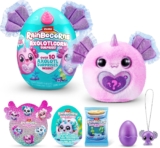 Rainbocorns Axolotlcorn Surprise by ZURU, Collectible Plush Toy for Girls 3, Candy