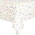 Rainbow Polka Dots Rectangular Plastic Table Cover (137cm x 213cm) 1 Piece – Vibrant & Durable Tablecloth for Parties and Events, 84 x 54