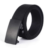 Ratchet Buckle Belt for Men, Auto-Lock, Black, Waist below 39, 43 & 46 – Ships by and sold by Haul Global
