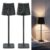 Rechargeable Table Lamp Set of 2 LED Cordless Lamps