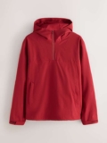 Red DryTech Waterproof Hooded Anorak Jacket – Size S-2XL – Free C&C