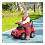 Red HOMCOM 3-in-1 Foot-to-Floor Ride-on Car for 1-3 Years