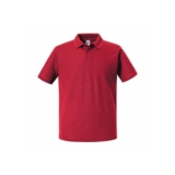 Red Russell Authentic Pique Polo Shirt