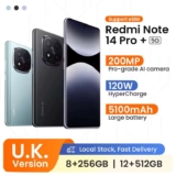 Redmi Note 14 Pro Plus 5G UK Version 120W-200MP OIS Cam 6.67 AMOLED With Code UK Dispatch -Sold By XIAOMI LOCAL Authorized Store