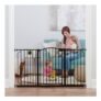 Regalo 58-Inch Super Wide Walk-through Baby Gate with Extensions