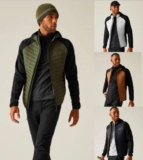 Regatta Mens Andreson Hybrid Jacket – Olive Green, S – 3XL / 6 other colours – with code – free delivery with free sign