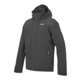 Regatta Mens Matt II Waterproof Shell Jacket Ash Black ( Sizes XS – 4XL ) – with code free delivery with free sign up
