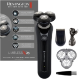 Remington Mens Electric Shaver SynX Hybrid Cutting System: Rotary & foil, Wet & Dry use, 360PivotBall X5 (incl. Detail Trimmer) Rotary Shaver XR1755