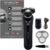 Remington Mens Electric Shaver SynX Hybrid Cutting System: Rotary & foil, Wet & Dry use, 360PivotBall X5 (incl. Detail Trimmer) Rotary Shaver XR1755