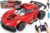 Remote Control Racing Cars, RC Drift Cars, 4WD High-Speed RC Car with 2.4GHz Anti-Interference, Racing Sport Toy Durable ABS Body, Gift – Red