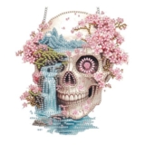 Reofrey Hanging Diamond Art Kit Skeleton Landscape 20x20cm