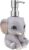 Resin Soap Dispenser with Rust Proof Pump, Durable Elephant Shape Design Soap Hand Dispensers, Refillable Liquid Hand Lotion Bottle, Washing Up Liquid Dispenser for Bathroom, Bedroom and Kitchen