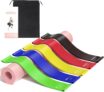 Resistance Bands for Working Out – Elastic Exercice Loop Hip Booty Stretch Yoga Pilates Gym Flexbands for Men Women, 5 Pcs Professional Resistance Bands