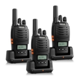 Retevis H777D Walkie Talkies 3-Pack LCD USB-C