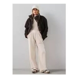 Reversible Quilted Jacket with Borg Collar