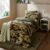 Ribbed Camo Fleece Duvet Cover & Pillowcase Set single Free C&C