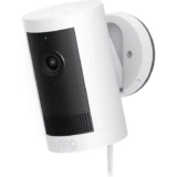 Ring Outdoor Security Camera Plus (White) – Plugin – w/Code, Sold By AO (UK Mainland)