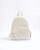 River Island Girls Backpack Cream Heart Lock Pocket Bag Zip Bottle Holder. Sold by River Island