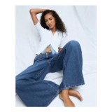 River Island Womens Wide Leg Jeans
