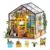 Robotime Rolife Cathys Flower House DIY Dollhouse Kit