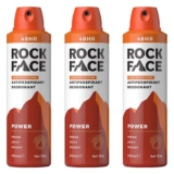 Rock Face Power Antiperspirant for Men 3 x 200ml – £4.70 / £4.21 S&S