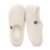 RockDove Teddy Fleece Closed-Back Indoor Slipper, UK 9-10, off White