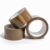 Roe Tenpo Packaging Tape, 3 Rolls Brown Parcel Packing Tape with Low Noise – 48mm X 66m, Secure and Sticky Seal for Boxes, Packing, Shipping