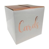 Rose Gold Card Box