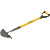 Roughneck Sharp-Edge Lawn Edging Iron 210x1000mm/8¼x39½, Black-Yellow