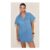 Rugby Style Denim Mini Dress