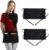 RuiChy 2Pack Black Waist Apron with 3 Pockets, Short Half Waitress Aprons for Waiter Chef Women Men Restaurant Work Cooking Baking 3060cm