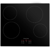 Russell Hobbs Electric Ceramic Hob 59cm Wide with 4 Cooking Zones, Electric 9 Power Levels, Touch Control & Easy Clean, Safety Cut Off