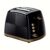 Russell Hobbs Groove 2 Slice Toaster (High Lift, Extra Wide Slots, 6 Browning levels, Frozen/Cancel/Reheat function, 850W, Black