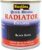 Rustins Quick Drying Radiator Enamel Satin, 250ml, Black