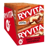 Ryvita Sweet Onion Crispbread, Low Fat, High Fibre
