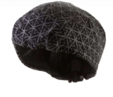 SEALSKINZ Halo Waterproof LED Helmet Cover (Black/Reflective Print)