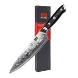 SHAN ZU 8-Inch Damascus Chef Knife with G10 Handle