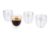 SILVERCREST Insulated Espresso Glasses – 4 Pack